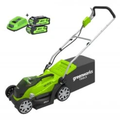 Greenworks Accu Grasmaaier 35cm 40V Met 2x 2.0Ah Accu En Lader